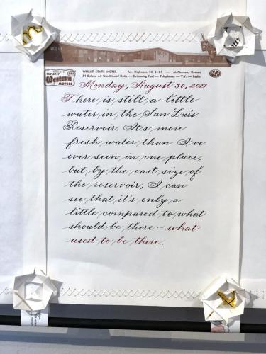 AT Epistolary Paper (Falling Action 1) Detail