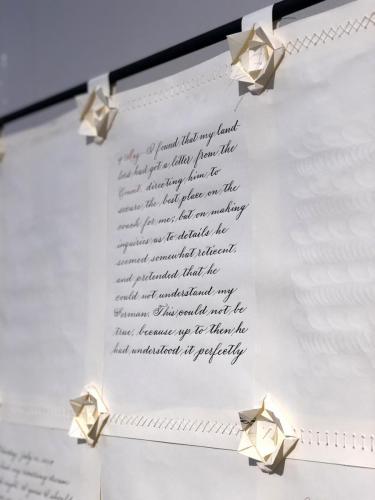 AT Epistolary Paper Quilt Detail