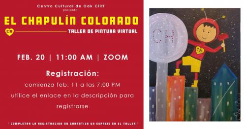 Chapulin Colorado: taller de pintura virtual