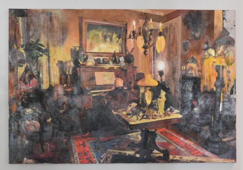 Dale Carter in his Parlor